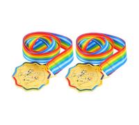 TOYANDONA 2 Piezas para Patinaje sobre Hielo con Cintas para Eventos Deportivos Infantiles Premios de y Fomento del Espíritu de Equipo