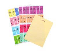 TOYANDONA 2 Piezas Pegatina para Teclado De Piano Eléctrico Calcomanía Práctica De Teclado De Piano para Principiantes Pegatina De Introducción Al