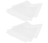 TOYANDONA 2 Piezas Plantilla para Hacer Bolsos Plantilla de Lienzo de Malla de Plástico Blanco Gran Capacidad Asas y Correas para Bolso de Hombro y Compras