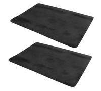 TOYANDONA 2 Piezas Poker Mat Profesional Antideslizante Alfombrilla para Magos con Superficie Antirreflejos para Cartas y Trucos de Monedas Portátil