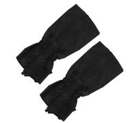 TOYANDONA 2 Piezas Polainas Impermeables de Nylon para Senderismo y Actividades al Aire Libre, Resistentes y Portátiles, Protectores Ajustables para Botas en Aventuras Desierto