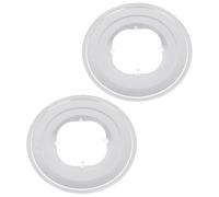 TOYANDONA 2 Piezas Protector de Radios para Bicicleta, Cubierta de Volante de Abs Blanco, Protege el Cable Instalado Volante Trasero y Evita Radios se Salgan