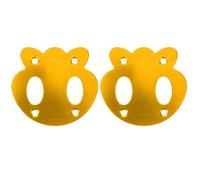 TOYANDONA 2 Piezas Protectores de Cubierta de Patineta de Aleación de Aluminio Almohadilla Antihundimiento Forma de Panda para Longboard Hardware para Reparación y Protección de Deck