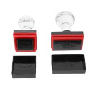 TOYANDONA 2 Piezas Sello de cucaracha bromas prácticas Sello de Goma para Scrapbooking Sellos de Tinta Propia Cosas de Broma Juguetes complicados Suministros de Broma Falsos el plastico