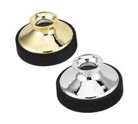 TOYANDONA 2 Piezas Silenciador Saxofón Mute Abs Ligero Reducción Ruido Accesorio Versátil para Práctica y Control