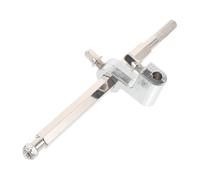 TOYANDONA 2 Piezas Soporte para Maza Pedal Bombo Conector Doble Barra Eje Compatible con Kits de Batería y Jazz para Percusión Fácil y Duradero