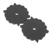 TOYANDONA 2 Piezas Soporte para Pesca de Espuma Negro para Atar Cebos y Aumentar en Pesca de Agua, Banco Compacto para Almacenamiento