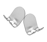 TOYANDONA 2 Piezas Soporte Vertical Instalación sin Taladro para Maquinilla de Afeitar de Acero Inoxidable 304 y Superficie Brillante, Resistente Corrosión para Dormitorio o Baño