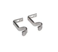 TOYANDONA 2 Piezas Soportes para Barras de Cortinas Ajustables Soportes Resistentes para Barra Extensible Accesorios para Cortinas de Salón con Acabado Níquel Mate