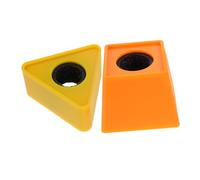 TOYANDONA 2 Piezas Soportes para Micrófono Infantil con Banderas Triangular y Trapezoidal para Entrevistas de Roles Aprendizaje de y Desarrollo de