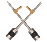TOYANDONA 2 Piezas Tornillo para Caña de Violín Metal Claro Accesorio para Caña de Violín Repuesto para Práctica
