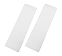 TOYANDONA 2 Rollos Estera de Filtro de Esponja para Acuario Blanco Filtración Multicapa y Algodón, Compatible Tanques de Peces y Tortugas, Fácil Instalación para Acuarios