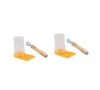 TOYANDONA 2 Series Alimentador para Abejas Tenedor para Colmenas Bebedero Multifuncional para Apicultura Accesorio De Herramienta para Alimentación De Abejas 2 Piezas*2