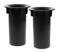 TOYANDONA 2 tubos de puerto de graves para subwoofer de 85×150 mm, cajas acústicas con ventilación para una mejor salida de bajas frecuencias, puerto de subwoofer para eventos y actuaciones