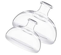TOYANDONA 2 Uds Dispositivo De Flema De Bebé Taza Removedor De Flema Removedor De Esputo Taza De Niño Transparente Anti-Escupir Leche Gel De Sílice Taza De Masaje Removedor De Esputo De