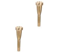 TOYANDONA 2 Uds Trompeta Boca Cuerno Reemplazo Cuerno Accesorio Portátil De Cuerno Accesorios De Trompeta Bach Cuerno Duradero 7C Avanzado Chapado En Plata Extractor Principal