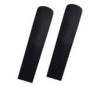 TOYANDONA 2 Unidades de Lengüetas de Resina para Saxofón Soprano, Resistencia 2,5, Sonido Claro y Estable, Adecuado para Músicos Principiantes y Avanzados, Uso en Ensayos y Presentaciones