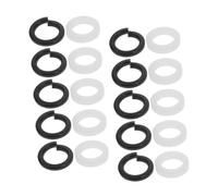 TOYANDONA 20 Arandelas De Afinación De Guitarra, Espaciador De Afinación Portátil, Junta De Clavija De Afinación Reemplazable, Arandelas De Plástico, Pieza De Guitarra Para Varios Tipos De