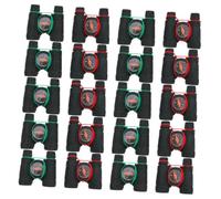 TOYANDONA 20 Piezas Binoculares Mini para Juguetes de Exploración al Aire Prismáticos Compactos y Portátiles con Correa para Camping Senderismo y Observación de Aves Color Color Aleatorio