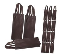 TOYANDONA 20 Piezas Bolsas Reutilizables para Botellas de Vino y Whisky Bolsa de Tela No Tejida Gruesa con Asa Portabotellas para Cerveza y Regalos Fiestas y Celebraciones
