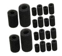TOYANDONA 20 Piezas Esponjas Filtrantes Pre-Filtro para Acuario Protección Entrada Agua con Alta Porosidad Cubiertas para Filtro Tanque Peces Fácil Instalación y Uso Duradero
