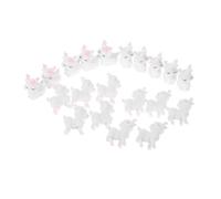 TOYANDONA 20 Piezas Figuras Mini de para Manualidades DIY Decoración Miniatura para Jardín Casa de Muñecas y Micro Paisaje Accesorios Ligeros y Portátiles