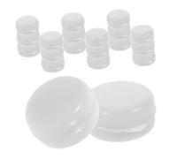 TOYANDONA 20 Piezas Inserciones de Sonajero para Juguetes Infantiles Bolas Planas de Plástico para Reparación DIY Accesorios para Ruidosos Juguetes de Peluche y Manualidades