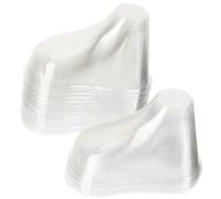 TOYANDONA 20 Piezas Modelo de Pies de Ñiño Transparente 9 CM Soporte Expositor de Zapatos y Calcetines para Exhibición Tiendas y Uso Doméstico Molde Plástico Resistente PVC