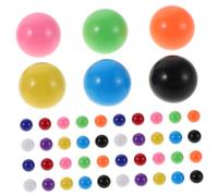 TOYANDONA 200 Piezas Bolas Sólidas de Colores para Educación Matemática Contadoras Plásticas Duraderas para Probabilidad Accesorios Versátiles para Decoración y Enseñanza