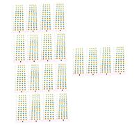 TOYANDONA 20hojas Calcomanías De Escalas Para Ukelele Etiquetas De Diapasón Práctica Fácil Para Principiantes Herramienta De Aprendizaje Duradera y Clara