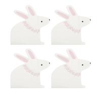 TOYANDONA 20hojas Servilletas Desechables de Conejo Unidades Servilletas de Papel para Artículos de Fiesta de Pascua Decoraciones para Vajilla Motivo de Conejo para Fiestas de Cumpleaños