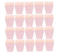 TOYANDONA 20piezas Cajas de Palomitas de Maíz para Fiestas Cajas de Dulces Lazo Recipiente para Palomitas de Maíz para Decoración de Cine Unidades