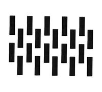 TOYANDONA 20piezas Clip para Cinturón para Exteriores Hebillas de Cincha Tácticas Negras Sujetadores de Extremos para Correas Herramientas de Gestión de Correas para Actividades al Aire