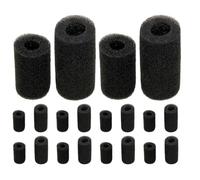 TOYANDONA 20piezas Cubiertas De Algodón para Entrada De Acuario Esponjas De Repuesto Protector De Filtro para Pecera Uso Filtros De Agua