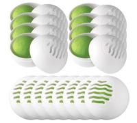 TOYANDONA 24 Pequeñas Bolas Desodorantes para Zapatos de Plástico Blanco, 24 Piezas, Ambientador para Calzado y Bolsas de Gimnasio, para Zapateros y Armarios