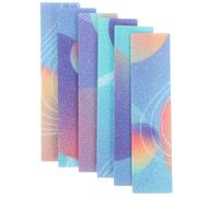 TOYANDONA 24 Piezas Pegatinas Antiestrés Tiras Sensoriales para Escritorio Tiras Sensoriales Textura Rugosa Pegatinas De Textura para Reducir La Ansiedad para Calmar La Respiración Portátile