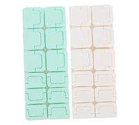 TOYANDONA 24 Piezas Protector De Enchufe Cubre Protectores De Enchufes Electricos Interruptor De Enchufe Tomacorriente De Pared Enchufes Eléctricos Familiar Casco Bebé Abdominales