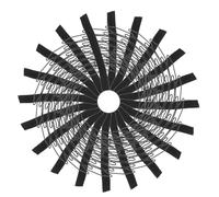 TOYANDONA 24 Pinzas para Pelucas Negras 7 Dientes Peines Metálicos para Sujetar Extensiones de Clip Accesorios para Peinar Cabello Diseño Seguro y Cómodo para Uso Diario