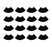 TOYANDONA 24 Protectores en Forma Patas de Mesa y Silla, Almohadillas de Goma Negras para Protección y Reducción de Ruido en Muebles