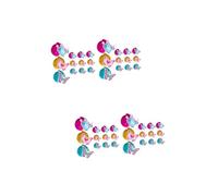 TOYANDONA 24juegos Decoraciones Colgantes De De De Espirales Pendientes Doble Cara para Cumpleaños y Decoración De Aula