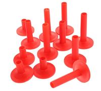 TOYANDONA 24piezas Fundas Para Platillos De Batería Con Base De Brida Accesorios De Percusión Resistentes y Ligeras Compatibles Mayoría De Kits De Batería