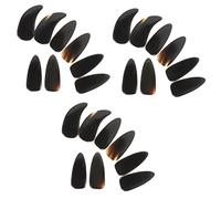 TOYANDONA 24piezas Púas De Guzheng Para Adultos Accesorios De Instrumento Musical Clavos De Cuerno Natural Para Práctica y Actuación Profesional