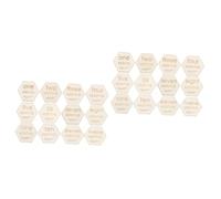 TOYANDONA 24piezas Tarjetas De Madera Para Bebés Discos De Mensuales Accesorios Fotográficos Para Recién Nacidos Diseño Adorable Para Recordar Momentos Especiales Meses