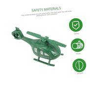 TOYANDONA 25 Piezas Helicópteros de Juguete Militares Miniatura y Compacto para de Aviones y Soldados para Simulación de Batallas y Diversión Exterior