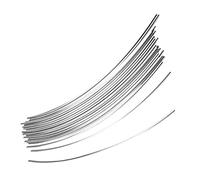 TOYANDONA 25piezas Fret Wire Para Guitarras Acústicas Reemplazo Práctico De Alambre De Trastes Para Mantenimiento De Instrumentos Musicales