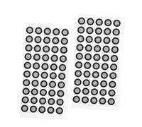 TOYANDONA 2hojas Marcadores de Puntos de Escáner de Alta Reflectividad Resistentes al Desgarro Marcadores de Escaneo de Puntos para Marcado de Reflexión para Uso Profesional Entornos de Esca