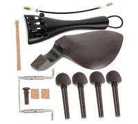 TOYANDONA 2juegos Accesorios De Repuesto Para Violín Incluye Clavijas De Afinación De Madera Pin De Finalización De Ébano Para Mantenimiento Profesional De Instrumentos Musicales