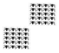 TOYANDONA 2juegos Anillo De Plástico De Halloween Set De Anillos Juguetes Para Dedos Decoraciones Temáticas De Terror