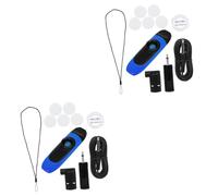 TOYANDONA 2juegos Kazoo Eléctrico Profesional Para Adultos Con Diaphragmas De Flauta y Cable Conector Instrumento Musical Divertido y Fácil De Aprender Para Guitarra Ukulele