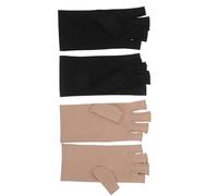 TOYANDONA 2pares Guantes de Belleza Protección Solar UV para Mujer Guantes para Manicura de Gel para Cuidado Piel Jardín